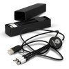 Branded Braided 3 in 1 Charging Cables